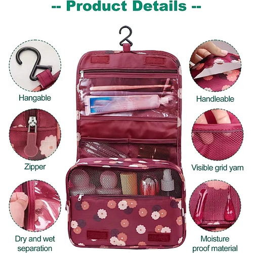 travel makeup and toiletry bag